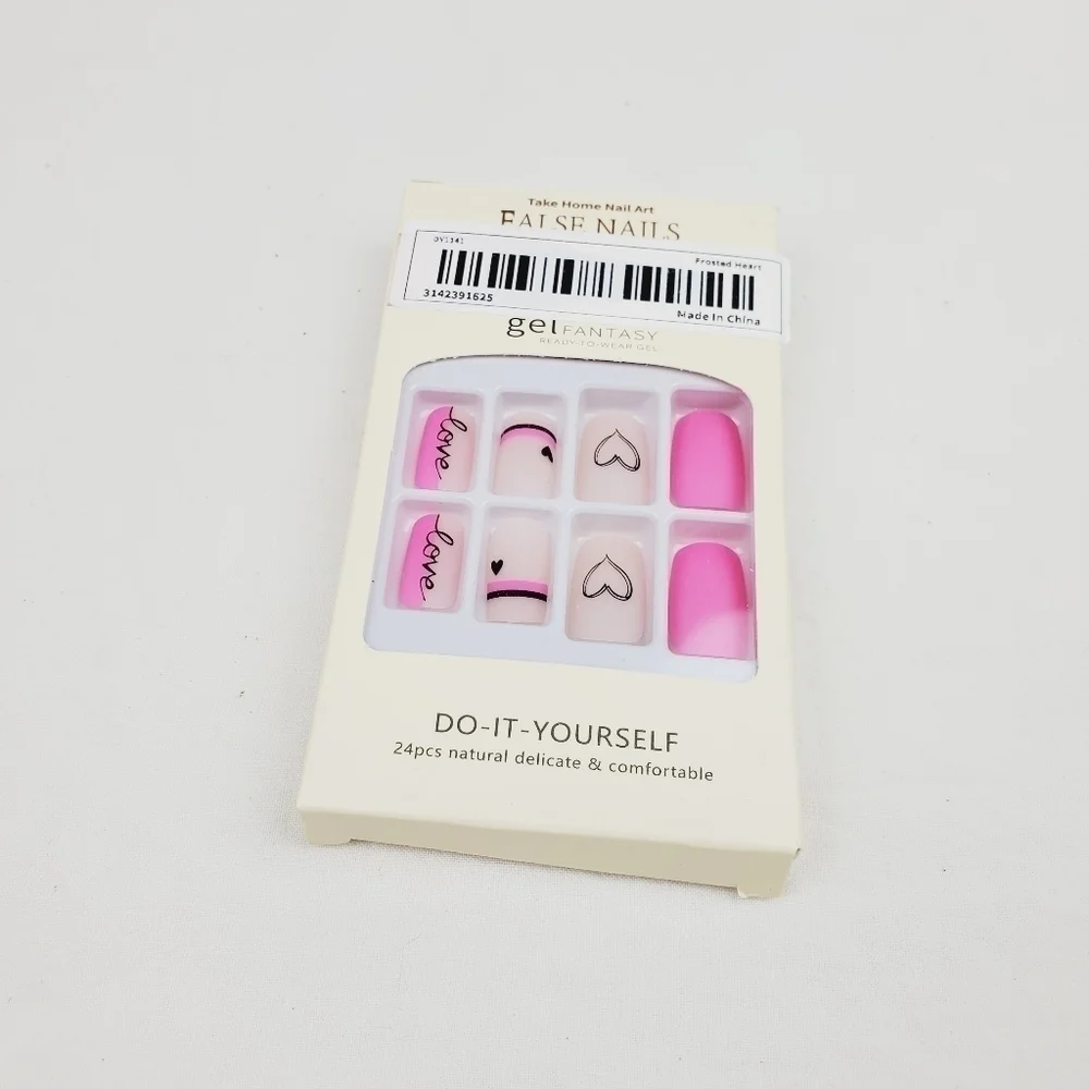 24 Pieces Fake Press On Nails